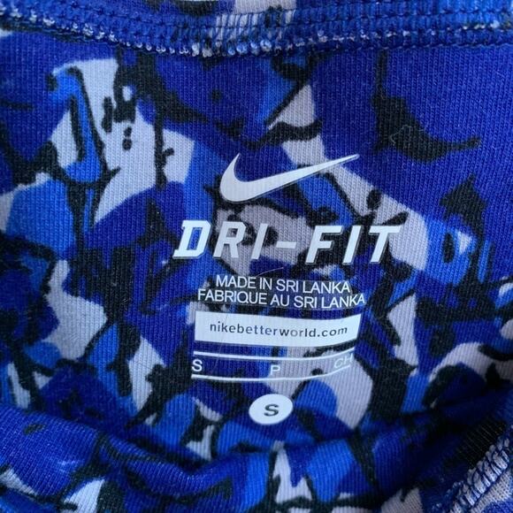 Nike Dri-Fit Geometric Active Pants Workout Athleisure Small - Picture 4 of 5